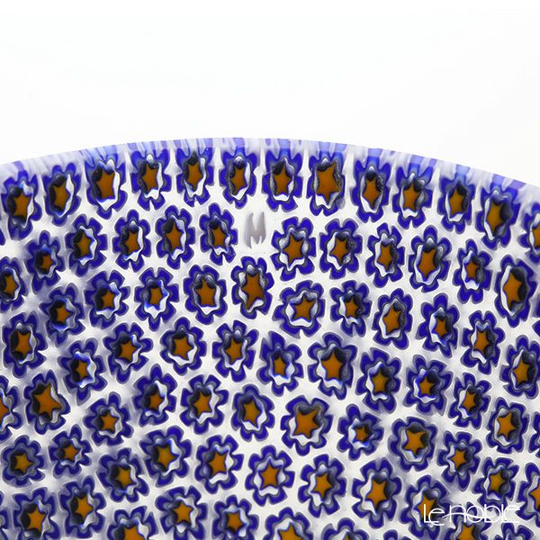 エルコーレモレッティ ミレフィオーリ ボウル 13.5cm ネイビー×イエロー 178