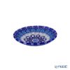 エルコーレモレッティ ミレフィオーリ プレート 8cm 古代ローマモザイク ブルー系