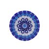 エルコーレモレッティ ミレフィオーリ プレート 8cm 古代ローマモザイク ブルー系