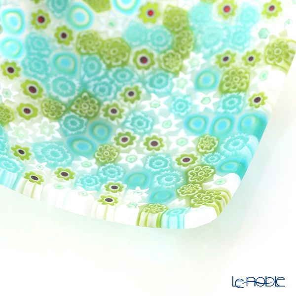 エルコーレモレッティ ミレフィオーリ スモールボウル 8×8cm グリーン系（211）