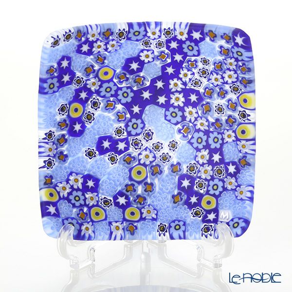 エルコーレモレッティ ミレフィオーリ スモールボウル 8×8cm ブルー系（212）