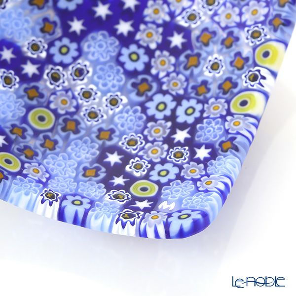 エルコーレモレッティ ミレフィオーリ スモールボウル 8×8cm ブルー系（212）