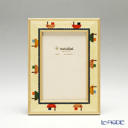 ナタリーニ 象嵌フォトフレーム 10×15cm Imaginations 船