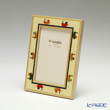 ナタリーニ 象嵌フォトフレーム 10×15cm Imaginations 船