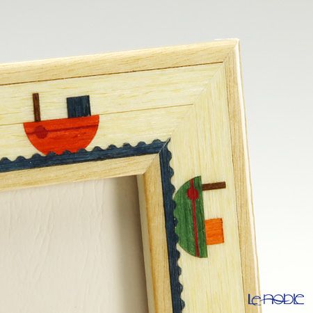 ナタリーニ 象嵌フォトフレーム 10×15cm Imaginations 船