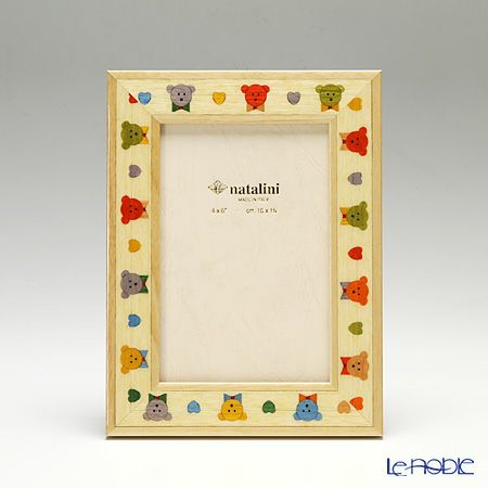 ナタリーニ 象嵌フォトフレーム 10×15cm Imaginations くま