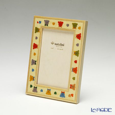 ナタリーニ 象嵌フォトフレーム 10×15cm Imaginations くま