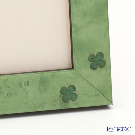 ナタリーニ 象嵌フォトフレーム 10×15cm 四ツ葉のクローバー