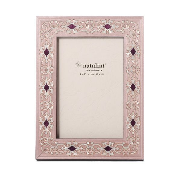 ナタリーニ 象嵌フォトフレーム 10×15cm MARRAKECH リラ