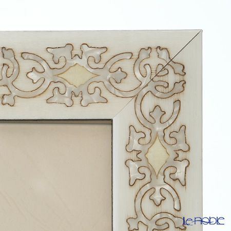 ナタリーニ フォトフレーム 13×18cm MARRAKECH ホワイト（2L）