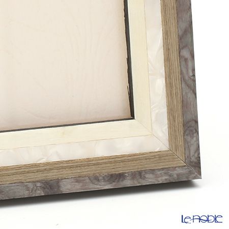 ナタリーニ 象嵌フォトフレーム 10×15cm スタジオ グレー