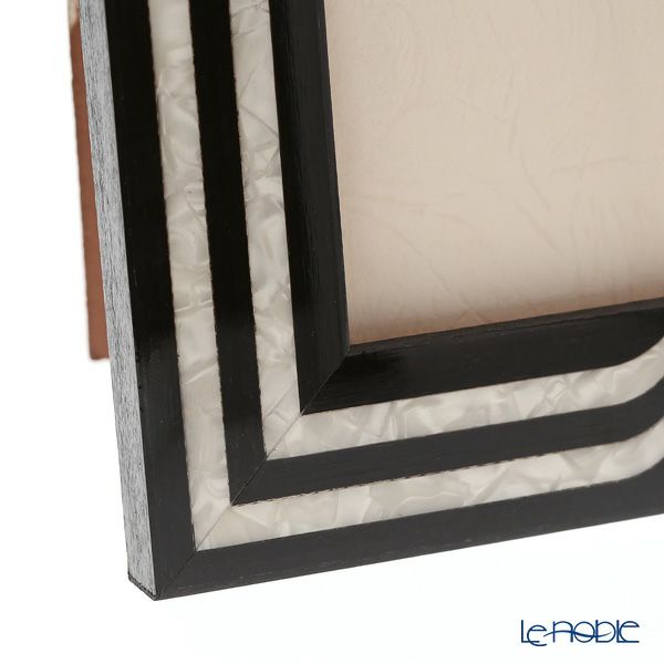 ナタリーニ 象嵌フォトフレーム 10×15cm ベラッジオ ブラック