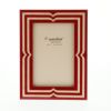 ナタリーニ 象嵌フォトフレーム 10×15cm ベラッジオ レッド