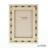 ナタリーニ 象嵌フォトフレーム 10×15cm トレビ ホワイト