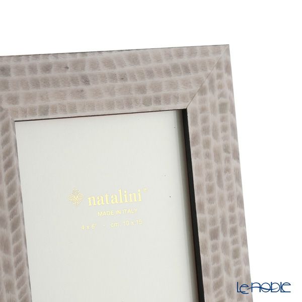 ナタリーニ 象嵌フォトフレーム 10×15cm Eris グレー