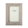 ナタリーニ 象嵌フォトフレーム 10×15cm Eris グレー