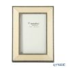 ナタリーニ 象嵌フォトフレーム 10×15cm Rt／30 ホワイト ブラックライン