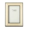 ナタリーニ 象嵌フォトフレーム 10×15cm Rt／30 ホワイト ブラックライン