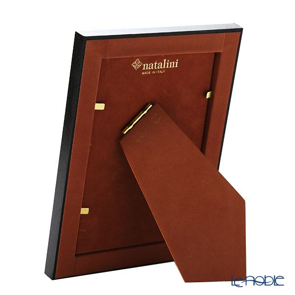 ナタリーニ 象嵌フォトフレーム 10×15cm 280／縞グレーホワイト