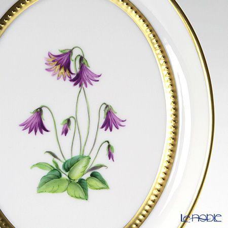 アウガルテン（AUGARTEN） メドウフラワーズ（6314B） エゴノキ スモールディッシュ（飾り皿） 12cm（841）