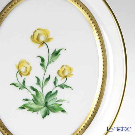 アウガルテン（AUGARTEN） メドウフラワーズ（6314D） 松葉ギク スモールディッシュ（飾り皿） 12cm（841）