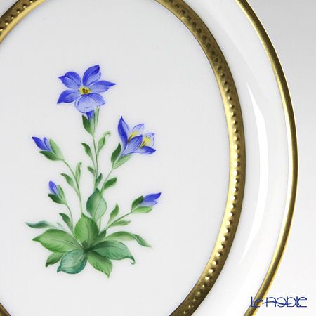 アウガルテン（AUGARTEN） メドウフラワーズ（6314E） リンドウ スモールディッシュ（飾り皿） 12cm（841）