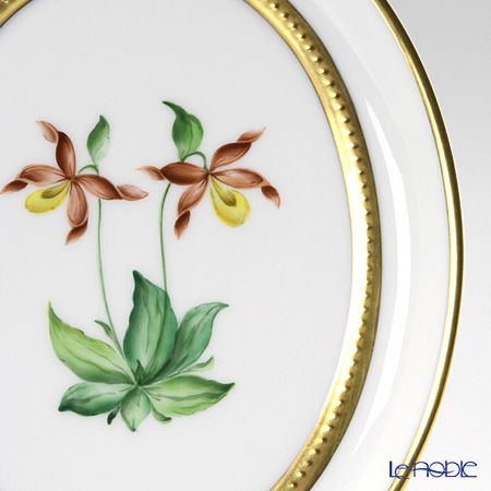 アウガルテン（AUGARTEN） メドウフラワーズ（6314F） アツモリソウ スモールディッシュ（飾り皿） 12cm（841）