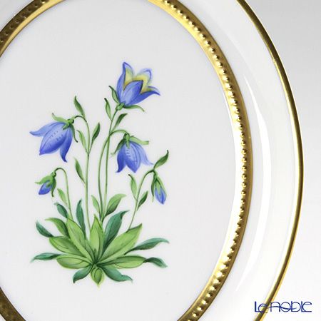 アウガルテン（AUGARTEN） メドウフラワーズ（6314G） ブルーベル（ユリ） スモールディッシュ（飾り皿） 12cm（841）