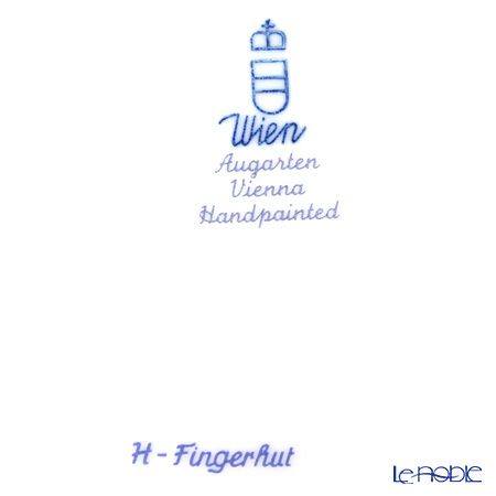 アウガルテン（AUGARTEN） メドウフラワーズ（6314H） ジギタリス スモールディッシュ（飾り皿） 12cm（841）