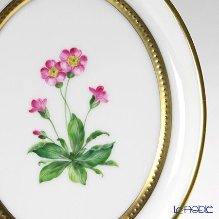 アウガルテン（AUGARTEN） メドウフラワーズ（6314P） サクラソウ（レッド） スモールディッシュ（飾り皿） 12cm（841）