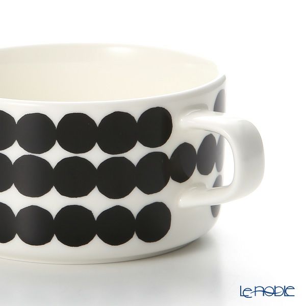 マリメッコ（marimekko） Siirtolapuutarha シイルトラプータルハ／市民菜園 ティーカップ 250ml（ブラック）