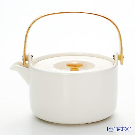 マリメッコ（marimekko） Oiva オイヴァ ホワイト ティーポット 18cm／700ml