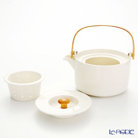 マリメッコ（marimekko） Oiva オイヴァ ホワイト ティーポット 18cm／700ml