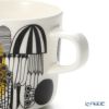 マリメッコ（marimekko） Siirtolapuutarha シイルトラプータルハ／市民菜園 コーヒーカップ 200ml（イエロー） H7cm
