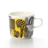 マリメッコ（marimekko） Siirtolapuutarha シイルトラプータルハ／市民菜園 コーヒーカップ 200ml（イエロー） H7cm