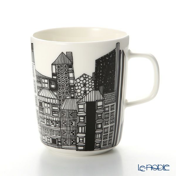 マリメッコ（marimekko） Siirtolapuutarha シイルトラプータルハ／市民菜園 マグカップ 250ml（オレンジ）