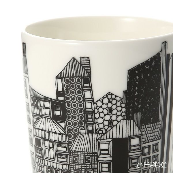 マリメッコ（marimekko） Siirtolapuutarha シイルトラプータルハ／市民菜園 マグカップ 250ml（オレンジ）