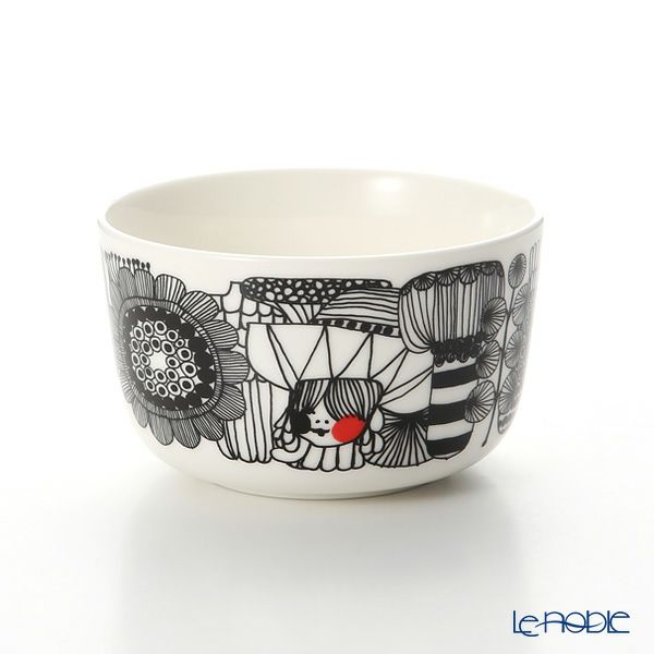 マリメッコ（marimekko） Siirtolapuutarha シイルトラプータルハ／市民菜園 ボウル 250ml（レッド）