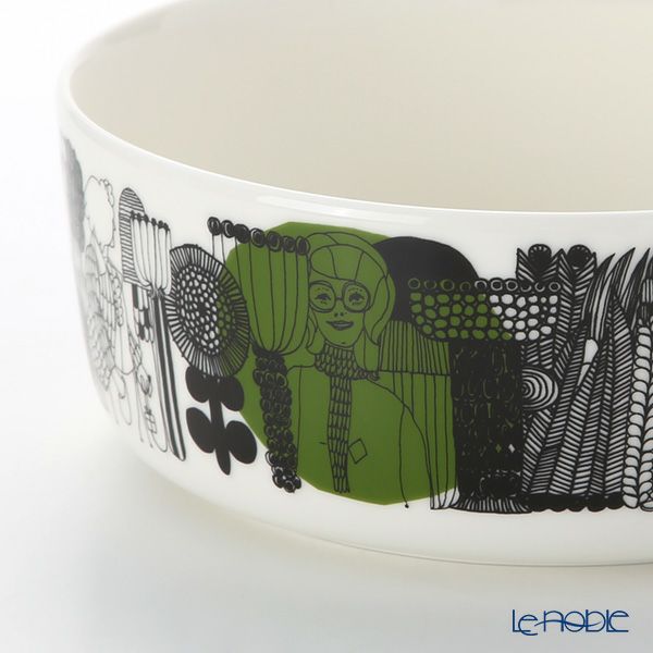 マリメッコ（marimekko） Siirtolapuutarha シイルトラプータルハ／市民菜園 ボウル 1500ml（グリーン）