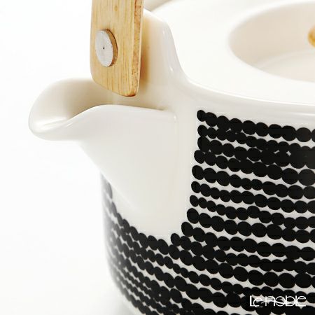マリメッコ（marimekko） Siirtolapuutarha シイルトラプータルハ／市民菜園 ティーポット 18cm／700ml