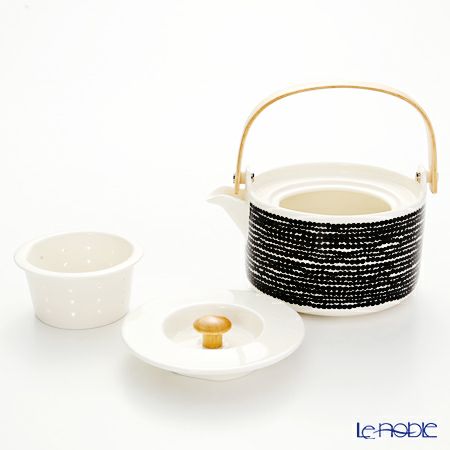 マリメッコ（marimekko） Siirtolapuutarha シイルトラプータルハ／市民菜園 ティーポット 18cm／700ml