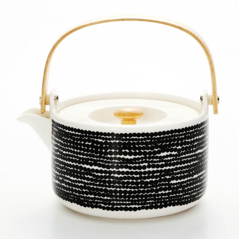 マリメッコ（marimekko） Siirtolapuutarha シイルトラプータルハ／市民菜園 ティーポット 18cm／700ml