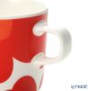 マリメッコ（marimekko） Unikko ウニッコ コーヒーカップ ホワイト×レッド200ml