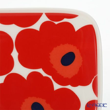 マリメッコ（marimekko） Unikko ウニッコ プレート レッド