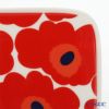 マリメッコ（marimekko） Unikko ウニッコ プレート レッド