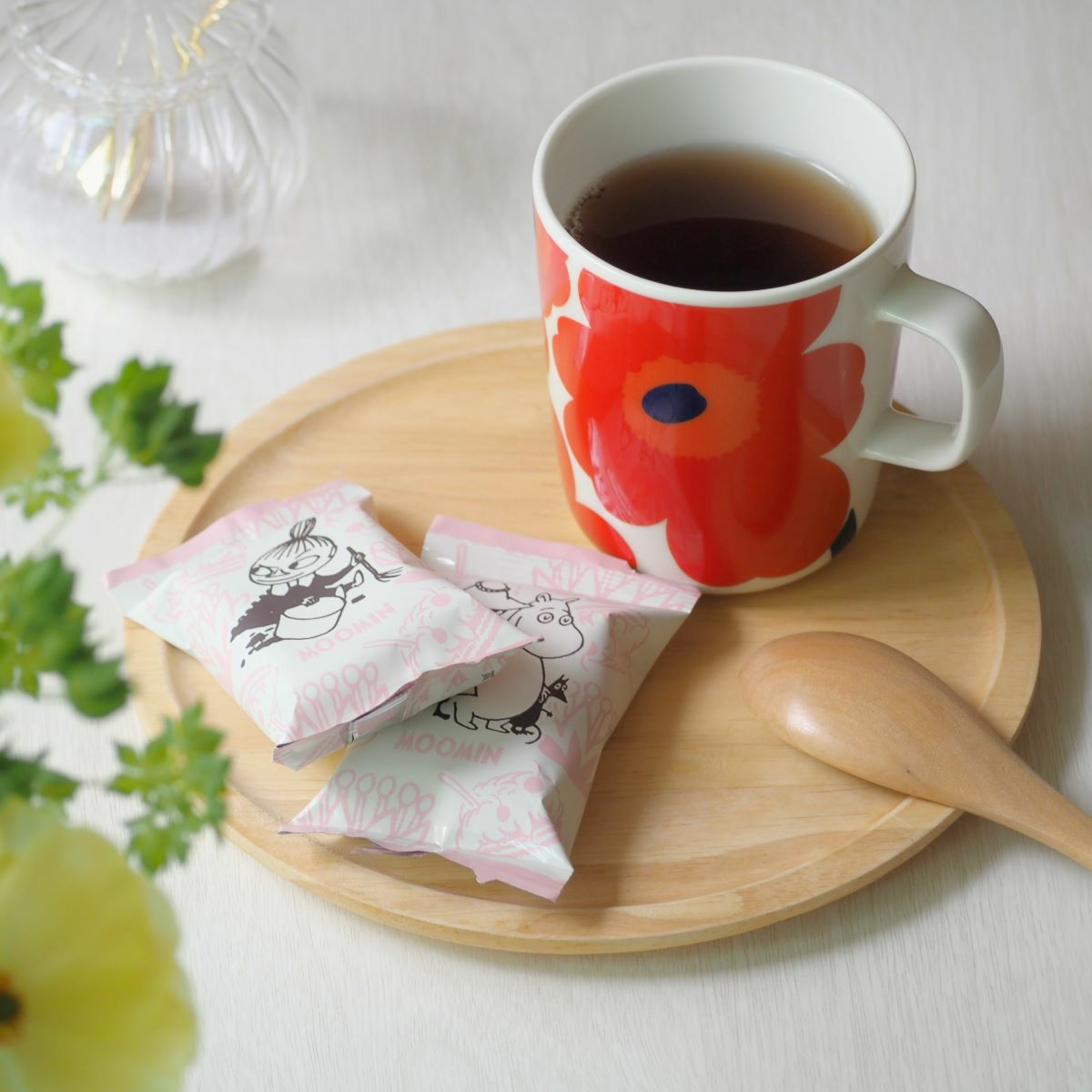 マリメッコ（marimekko） Unikko ウニッコ マグカップ 250ml ホワイト×レッド 63431-001