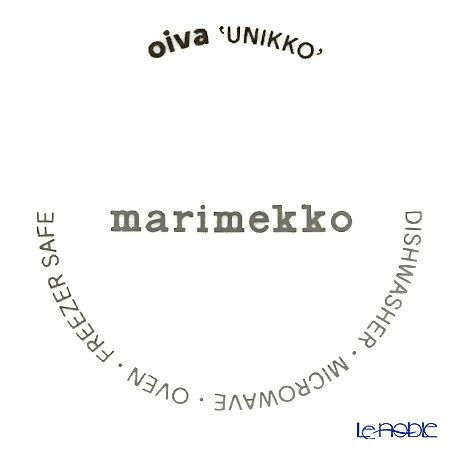 マリメッコ（marimekko） Unikko ウニッコ マグカップ 250ml ホワイト×ブルー 63431-017