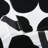 マリメッコ（marimekko） Pieni Unikko ピエニ ウニッコ エプロン ホワイト×ブラック 着丈84×身幅83cm コットン