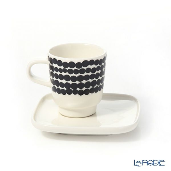 マリメッコ（marimekko） Siirtolapuutarha シイルトラプータルハ／市民菜園 エスプレッソカップ＆ソーサー