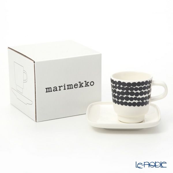 マリメッコ（marimekko） Siirtolapuutarha シイルトラプータルハ／市民菜園 エスプレッソカップ＆ソーサー